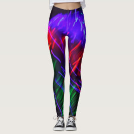 Disco beleuchtet Leggins