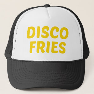 DISCO BRÄT Spaßslogan-Fernlastfahrerhut Truckerkappe