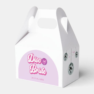 Disco Bride Retro Pastel Groove Bachelorette Geschenkschachtel