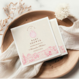 Disco Cowgirl Babydusche Serviette