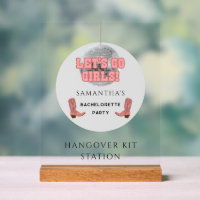 Disco Cowgirl Bachelorette Hangover Kit