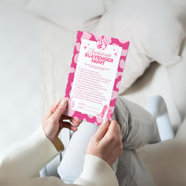 Disco Cowgirl Bachelorette Scavenger Hunt Game