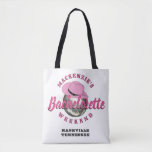 Disco Cowgirl Bachelorette Weekend Party<br><div class="desc">Eine super lustige Disco Cowgirl Bachelorette Wochenende Tasche. Entwickelt von Thisisnotme©</div>