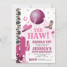 Disco Cowgirl Birthday Party