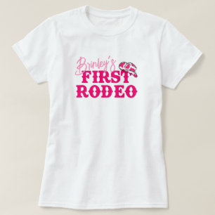 Disco Cowgirl First Rodeo T-Shirt