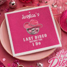 Disco-Cowgirl-Junggesellinnen-Cocktail