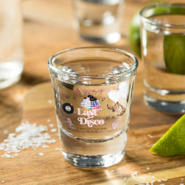 Disco Cowgirl Nashville Pink Rodeo | Bachelorette Schnapsglas