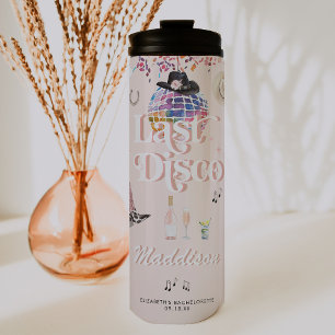 Disco Cowgirl Nashville Pink Rodeo   Bachelorette Thermosbecher