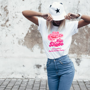 Disco-Cowgirl Pink Rodeo Junggesellinnenabschied T-Shirt