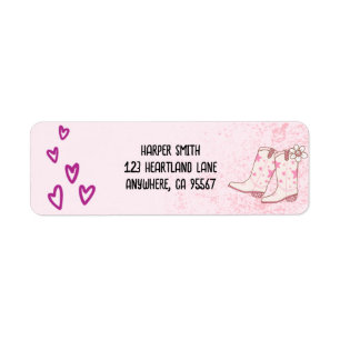 Disco Cowgirl-Rücksendeadresse