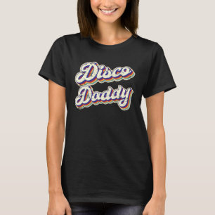 Disco Daddy Retro 60er 70er Groovy-Party-Outfit fü T-Shirt