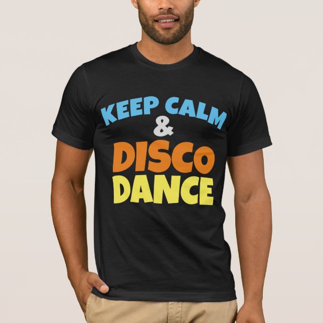 DISCO DANCE 1970er T - SHIRT T-SHIRTS Sweatshirts (Vorderseite)