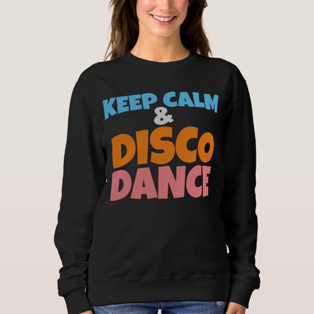 DISCO DANCE 1970er T - SHIRT T-SHIRTS Sweatshirts (Vorderseite)