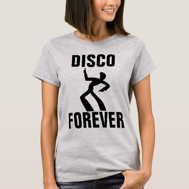 DISCO DANCE 70er T - SHIRT (Vorderseite)