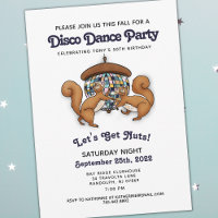 Disco Dance Eichhörnchen Geburtstag