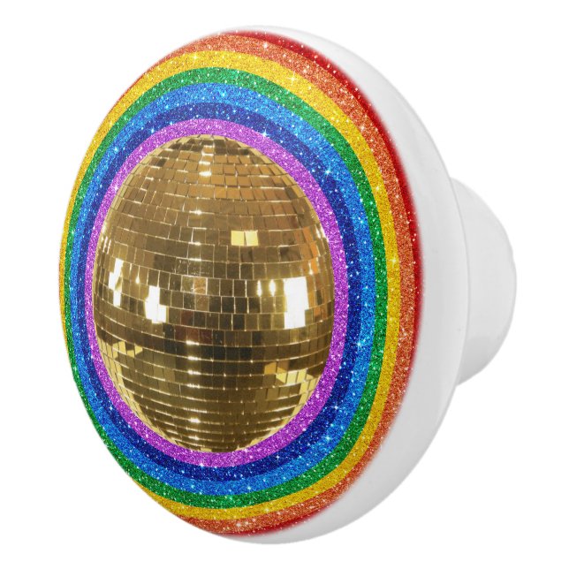 DISCO Dance Keramik Knobs Keramikknauf (Rechts)