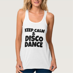 DISCO DANCE T - SHIRT T-SHIRTS TANK TOPS