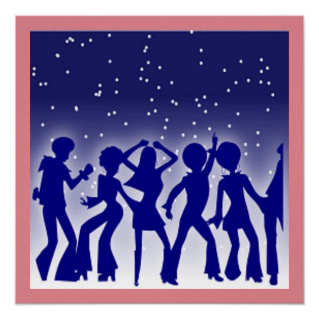 DISCO DANCER POSTER (Vorderseite)