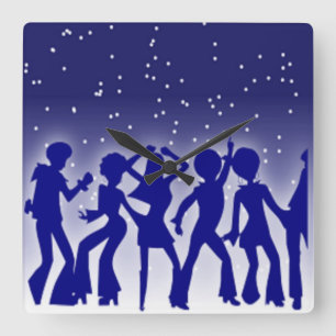DISCO DANCER QUADRATISCHE WANDUHR
