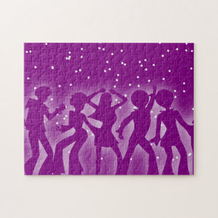 DISCO DANCING JIGSAW PUZZLE DER 70ER Jahre