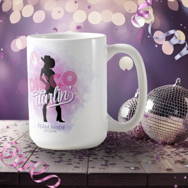 Disco Darlin' Bachelorette Team Bride ID928 Kaffeetasse (Von Creator hochgeladen)
