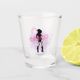 Disco Darlin' Junggesellinnen-Abschiedsteam Braut  Schnapsglas