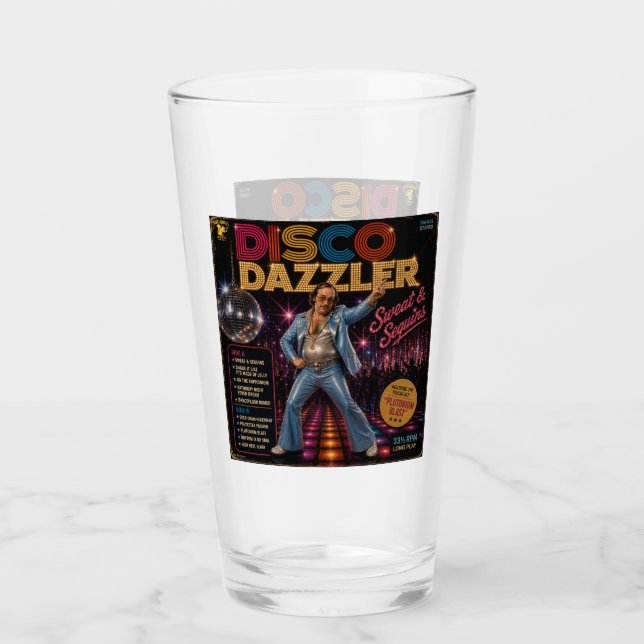 Disco Dazzler Album Glas (Vorderseite)