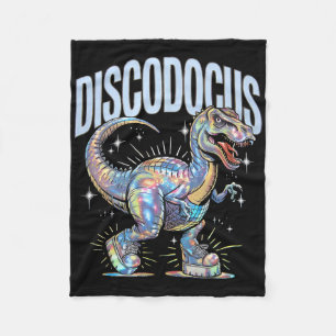 Disco-Dinosaurier Diplodocus 70er Dino Tanz Lustig Fleecedecke