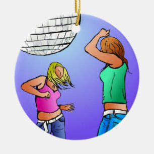 Disco-Divas Keramikornament