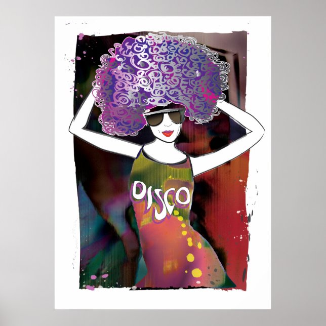 Disco Diwa Poster (Vorne)