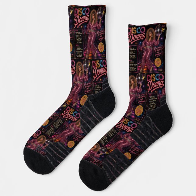 Disco Donna Album Socken (Links)