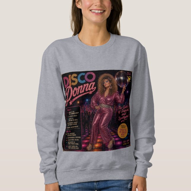 Disco Donna Album Sweatshirt (Vorderseite)