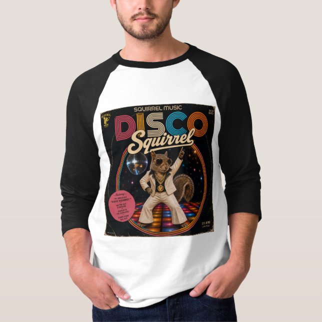 Disco Eichhörnchen T-Shirt (Vorderseite)