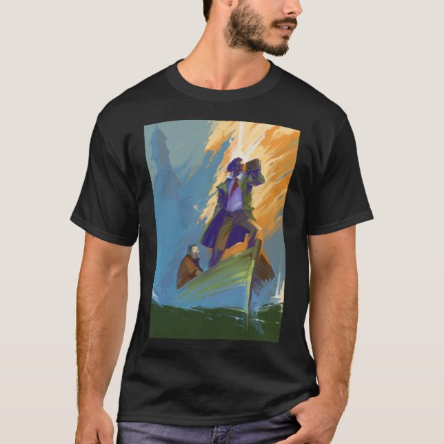 Disco Elysium Fanart Poster Classic T - Shirt (Vorderseite)