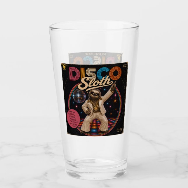 Disco Faultier-Duo Glas (Vorderseite)