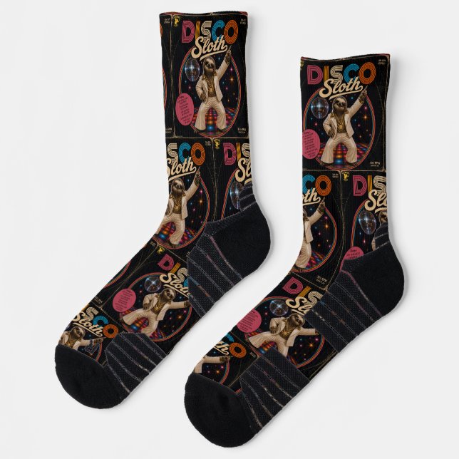 Disco Faultier Socken (Links)