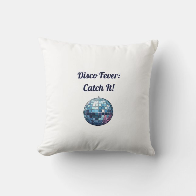 Disco Fever Catch It! Disco Ball with Reflektive B Kissen (Vorderseite)