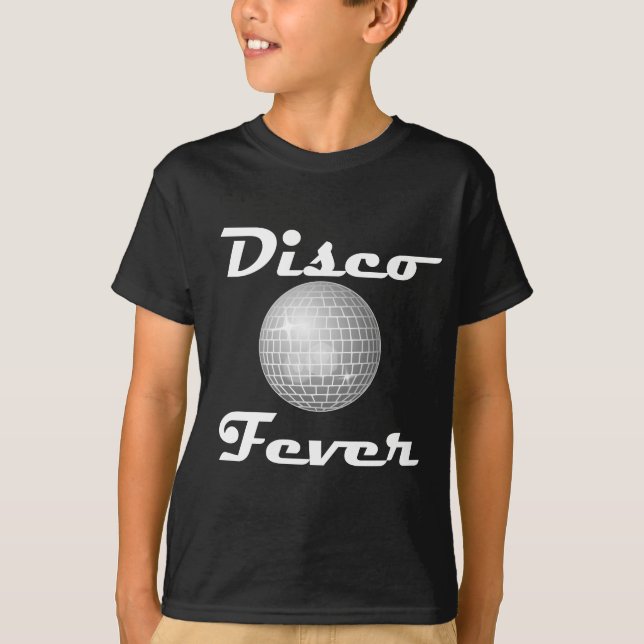 Disco-Fieber-Disco-Ball T-Shirt (Vorderseite)