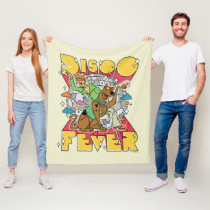 Disco-Fieber mit Scooby und Shaggy Fleecedecke
