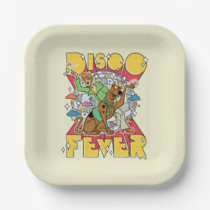 Disco-Fieber mit Scooby und Shaggy Pappteller