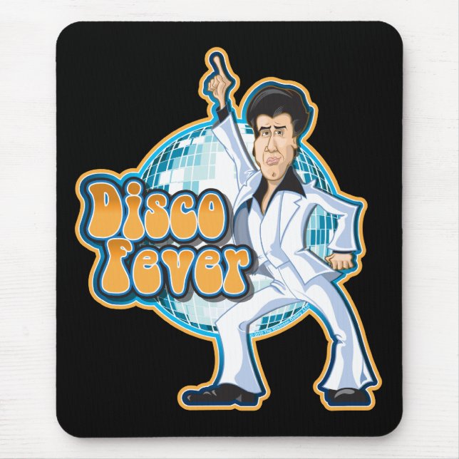 Disco-Fieber Mousepad (Vorne)