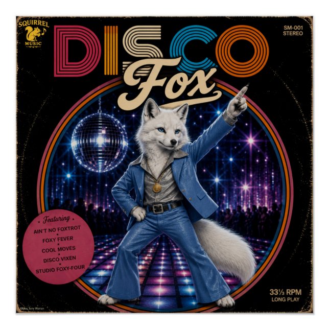 Disco Fuchs Poster (Vorderseite)