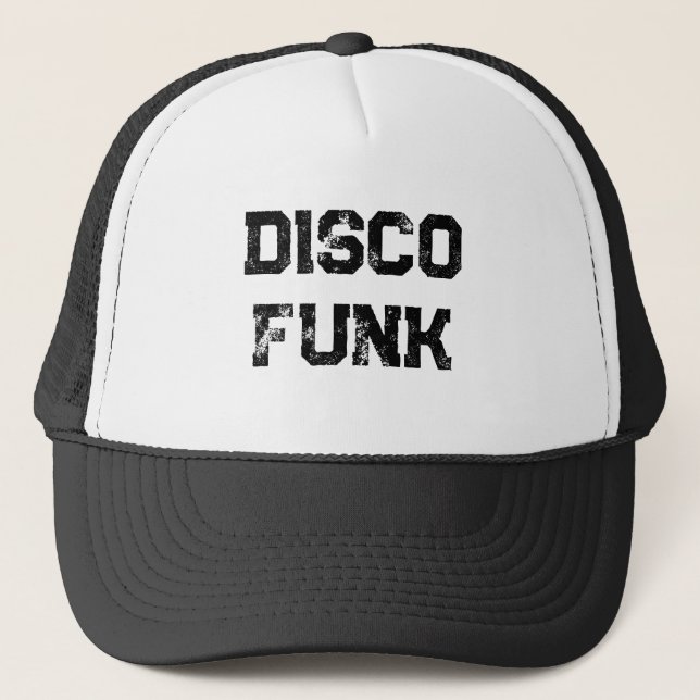 Disco-Funk Truckerkappe (Vorderseite)