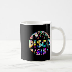 Disco Funny 70er Vintag Theme Dancing 70's Women Kaffeetasse