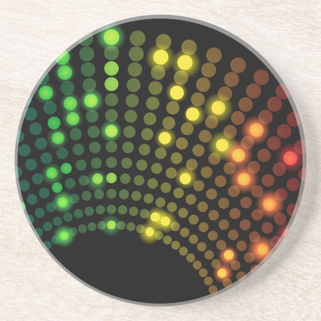 Disco Getränkeuntersetzer (Vorne)