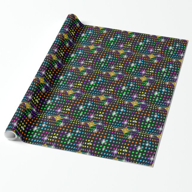 Disco Gift Wrap - SRF Geschenkpapier (Ungerollt)