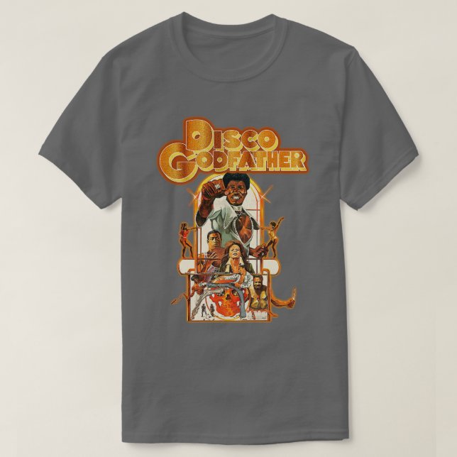 Disco GodVater T-Shirt (Design vorne)