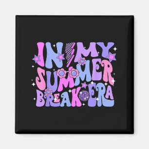 Disco Groovy Letzten Schultag in meiner Sommerpaus Magnet