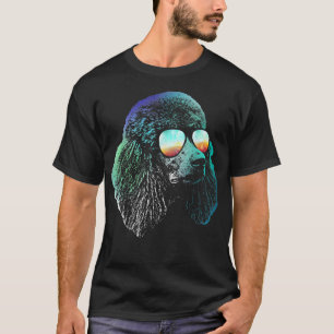 Disco Groovy Poodle Dog Geschenk  T-Shirt