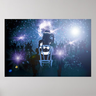 Disco Heartbeat Poster